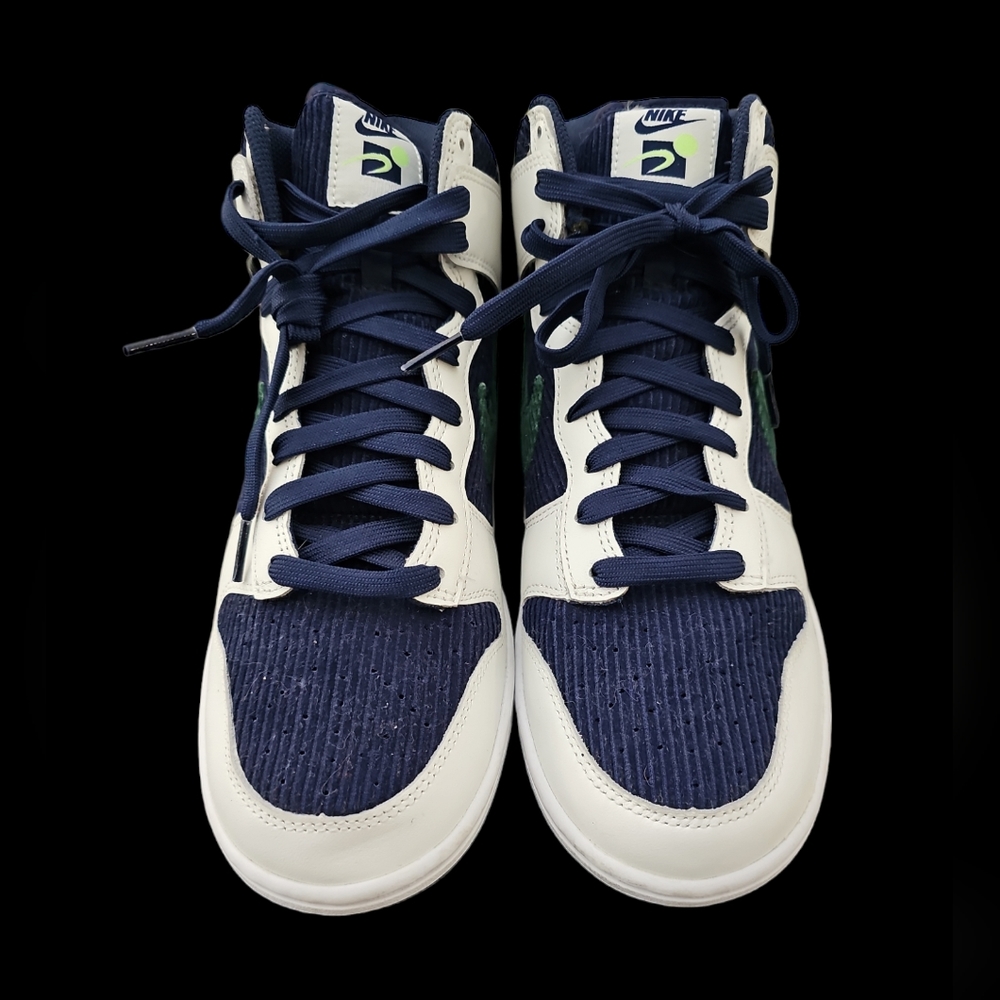 Nike Dunk Hi PRM Sports Specialities Blue Green Mens Size 10